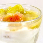 Rhabarber-Joghurt-Creme