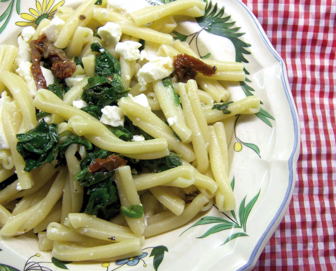 Pasta mit Spinat « Küchentratsch